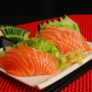 Sashimi de salmão 8 Unidades