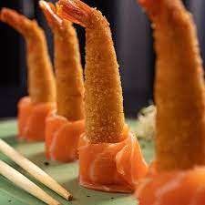 Gunkan tempurá de Camarão – 06 unidades